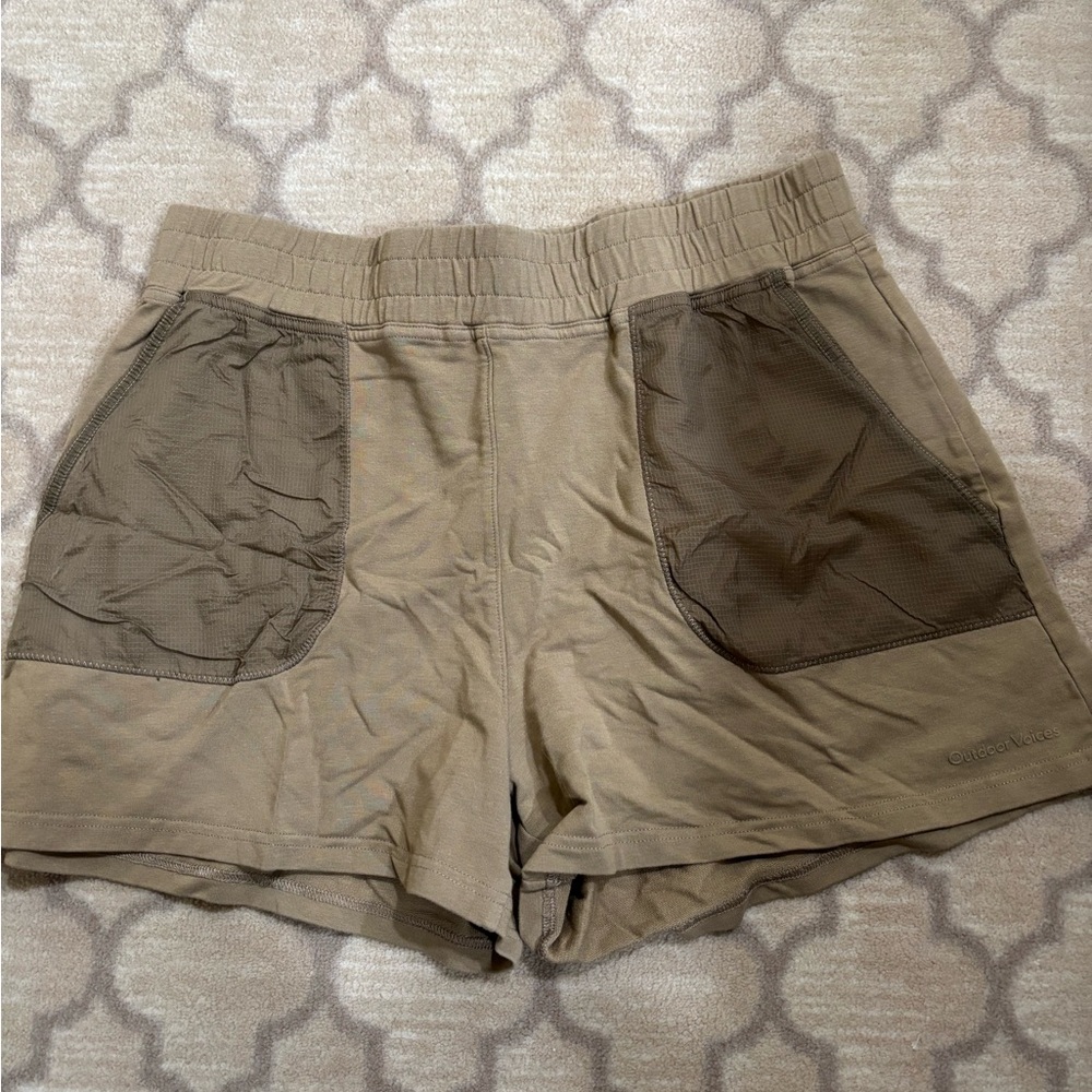 Outdoor Voices Womeb’s Brown Athletic Shorts